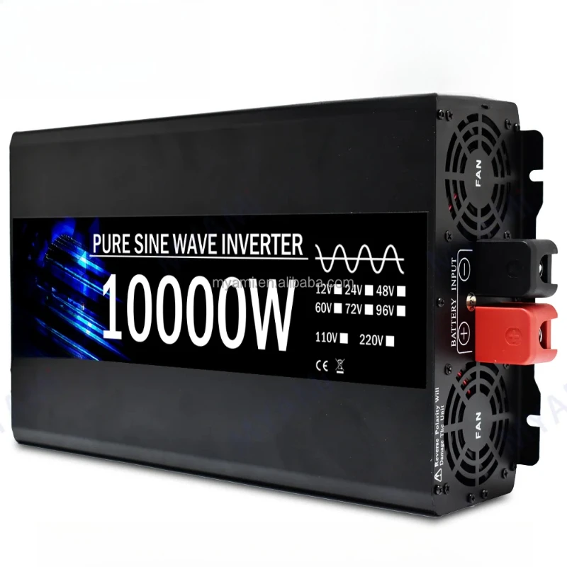 

10000W 8000 Converter Pure Sine Wave Inverter 6000W 5000W 12V 24v Solar Car Power Inverter