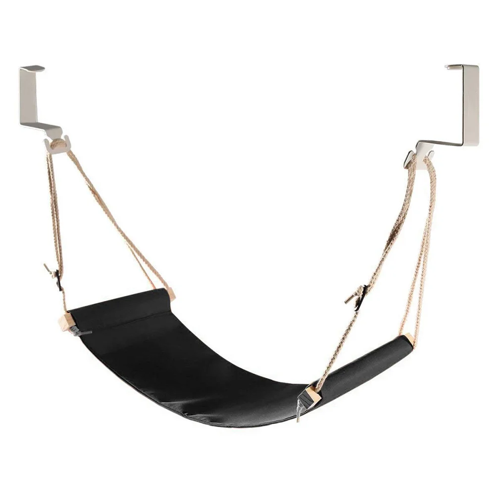 Hammock For Office Adjustable Height Portable Under Desk Foot Rest Home Foot Resting Hanger Desk Feet Hammock Office Supply
