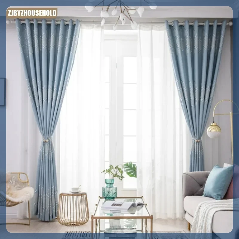 

Curtains for Living Dining Room Bedroom Classic Black and White Stripe Flat Environmental Protection Printing Curtain Retro