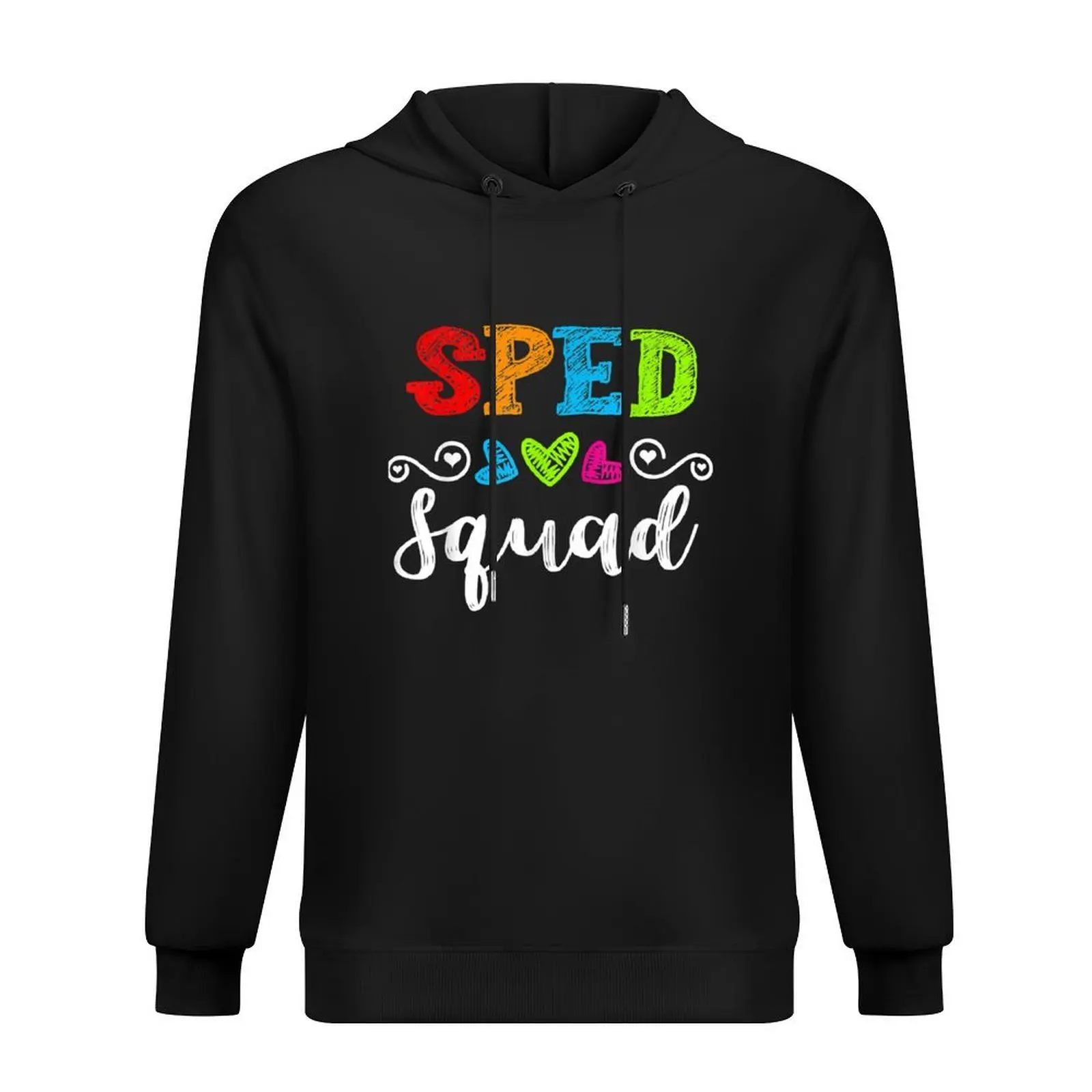

Back To School Team Gift For Special Ed Teacher Sped Squad Hoodie korean autumn clothes fashion men winter clothes mens hoodies