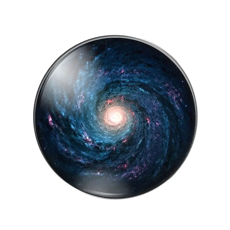 New Space Nebula Glass Cabochon Dome Astronomy Geek Fashion Handcraft Jewelry Nebula Galaxy Space DIY Jewelry