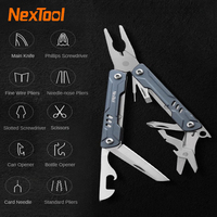 NexTool Mini Sailor 11 In 1 Multi Tool Outdoor Folding Pliers Pocket Knife Tools Wire Cutters EDC Screwdriver Scissors Equipment