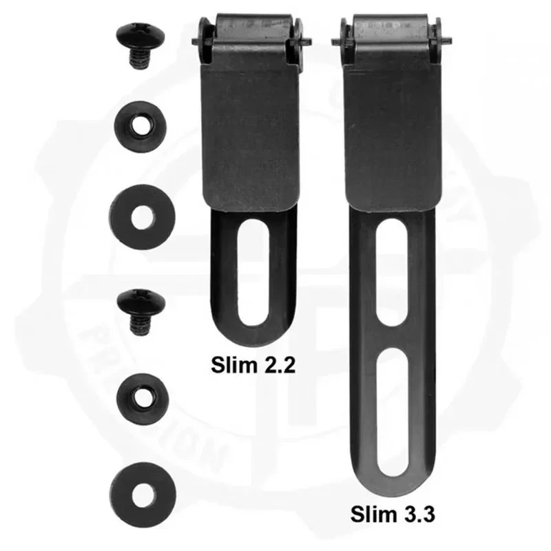 Rustproof Metal Clip with Integrated Loop – Handy Supplies for Kydex Sheath and Knife Holster Construction