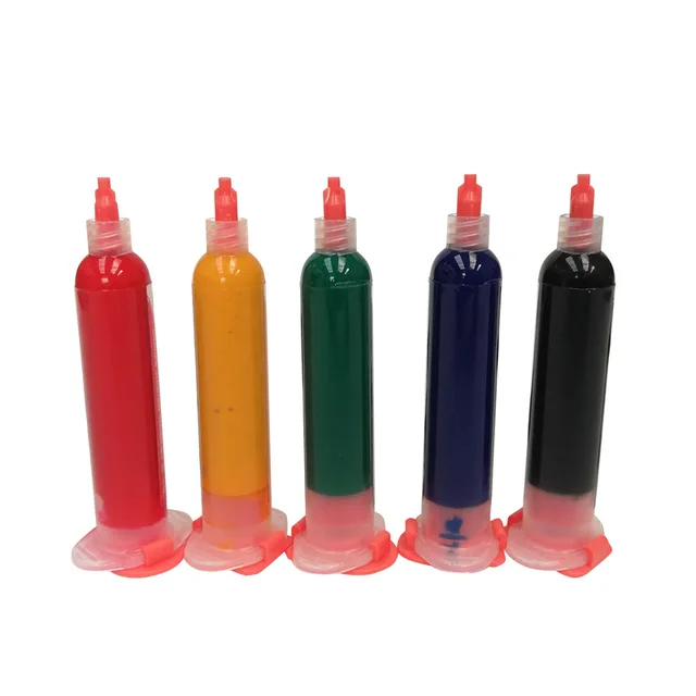 Nowy 1PC 5 kolory 10cc UV utwardzania maska lutownicza wklej tusz do PCB BGA płytka izolacyjna Protect pasta lutownicza Flux Oil
