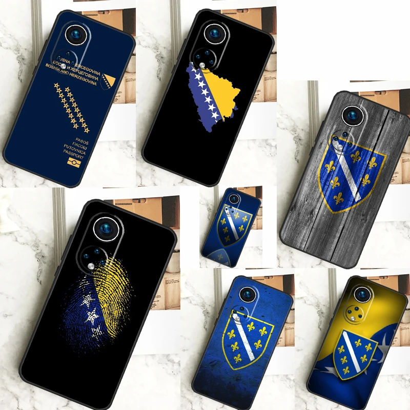 Bosnia and Herzegovina Flag Case For Honor X8b X9b 90 70 50 Magic 5 Pro Magic 6 Lite X6 X7 X8 X9 X6a X7a X8a X9a Cover