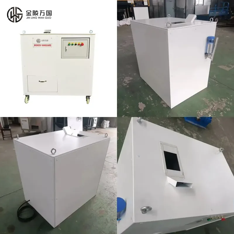 Single Shaft Shredder HDD Shredder in Stock for Recycling Metal Scraps