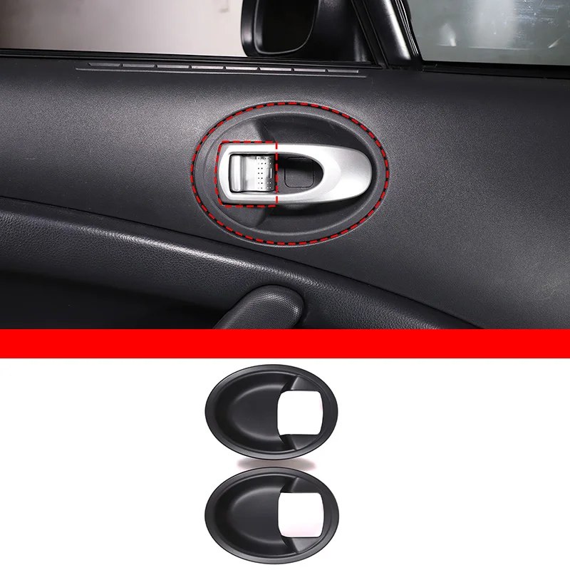 For Mitsubishi Eclipse 2006 2007 2008 2009 2010 2011 ABS Car Inner Door Bowl Protection Cover Trims Sticker Car Accessories