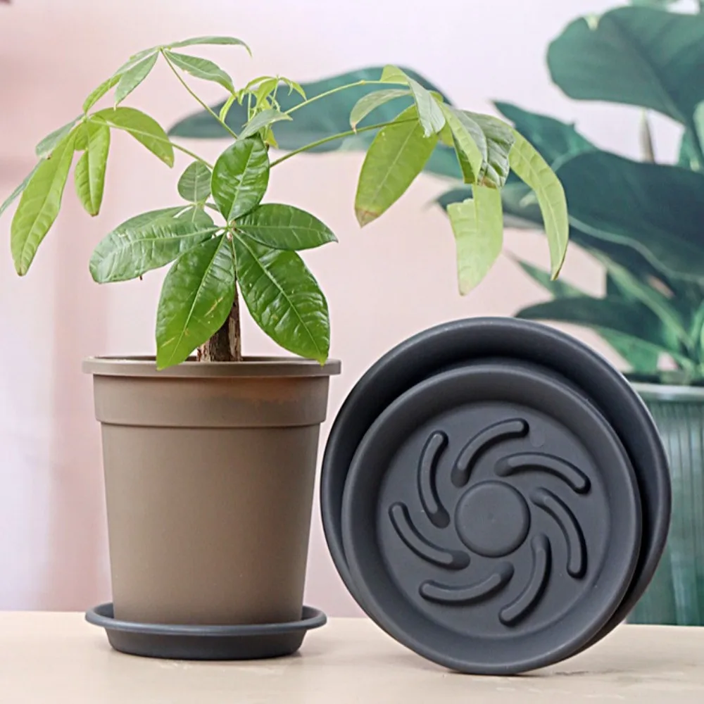 Fashion Plastic Flowerpot Tray Breathable Circular Connection Tray Anti Rot Root Succulent Pot Tray Home