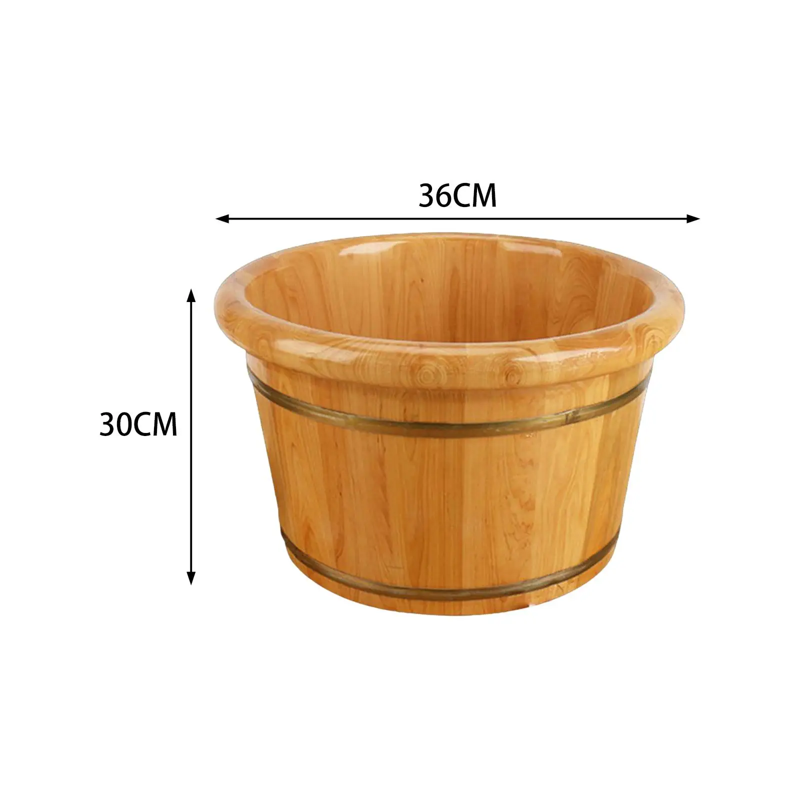 Foot Bath Basin Home Foot Spa for Soaking Feet,Foot Baths Wood Foot Tub Wooden Foot Basin for Bathroom Mother\'s Day Gift