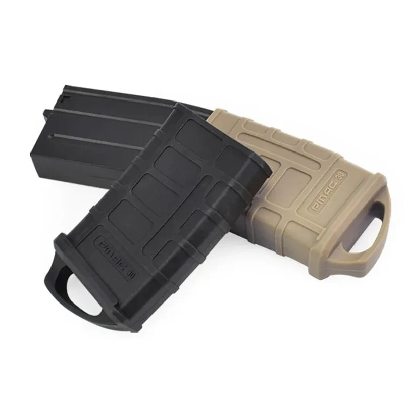 Tactical M4/M16 Fast Magazine Rubber Holster 5.56 Mag Bag Sleeve Rubber Slip Cover Gun Airsoft Cartridge Hunting Accessories