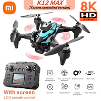 Xiaomi Upgrade K12 Max Mini Drone 8K HD Dual Cameras Obstacle Avoidance Brushless Aerial UAV FPV Rc Quadcopter Toys Gifts