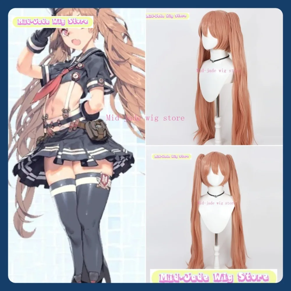 

Mid-jade Wig Store NIKKE Miranda Cosplay Wig Nime Game Role-playing Halloween Party Synthetic Wig