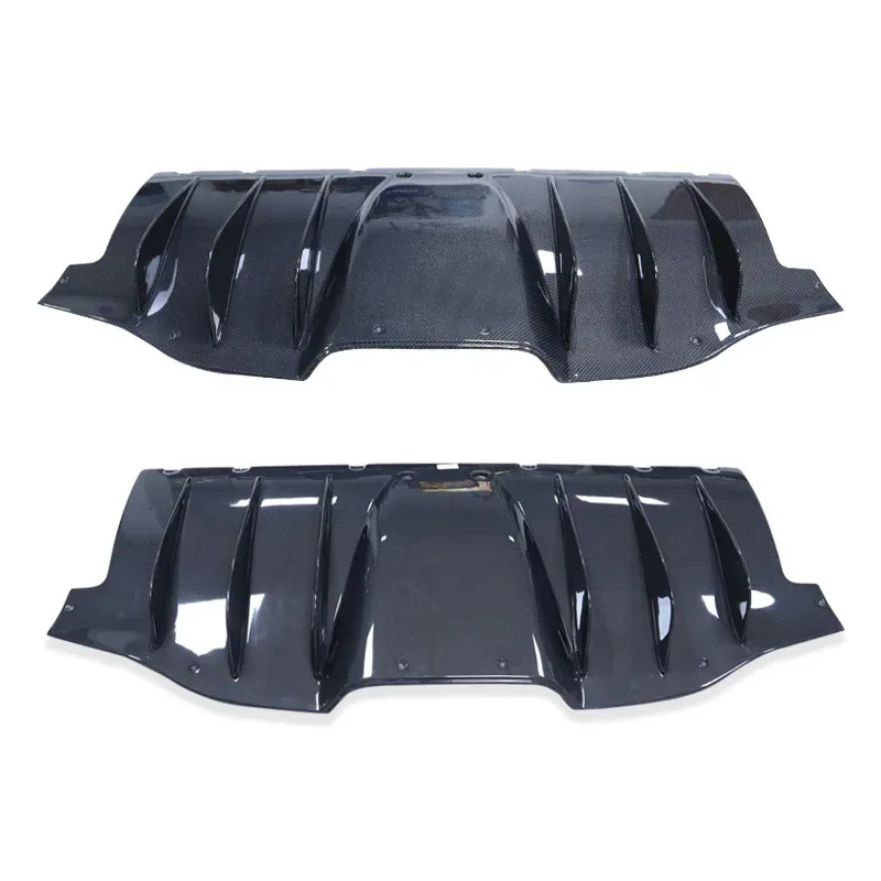 

Car Glossy Black Auto Parts Carbon fiber Car rear lip Rear Diffuser For 458 modified original model High Quality Bodykit