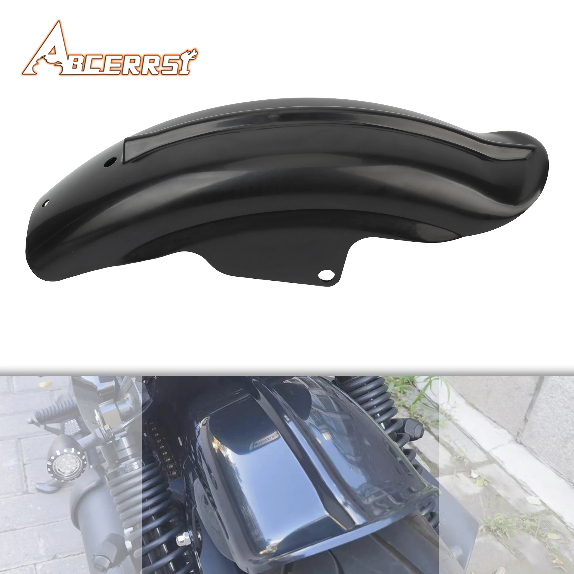 

ATV UTV Motorcycle Rear Fender Accessories For Sportster XL883 XL1200 Bobber Chopper Waterproof and Mud-Proof Fender Modified