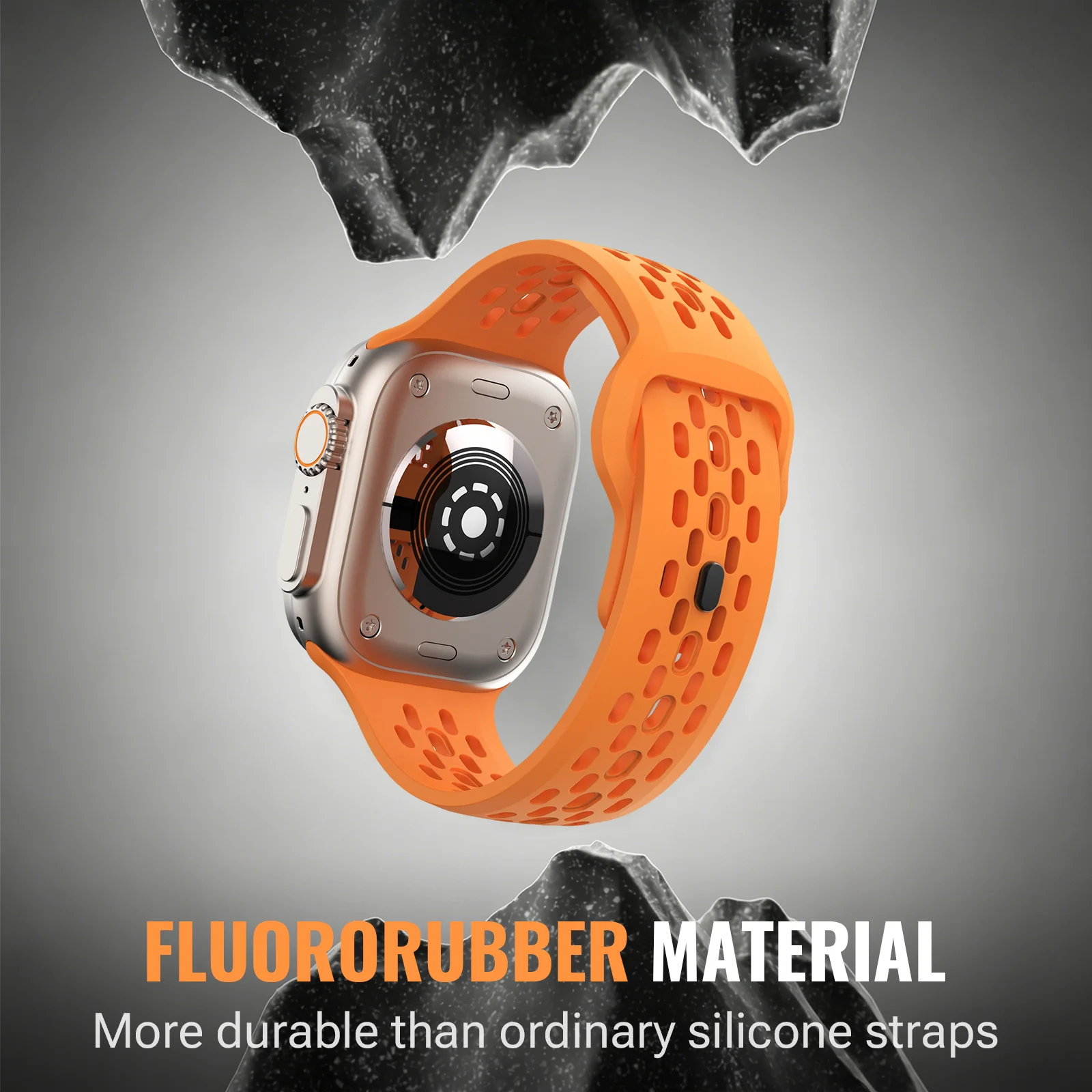 Apple Watch Ultra/Ultra 2/Ultr - Mesh Coil Strip のレビューと価格