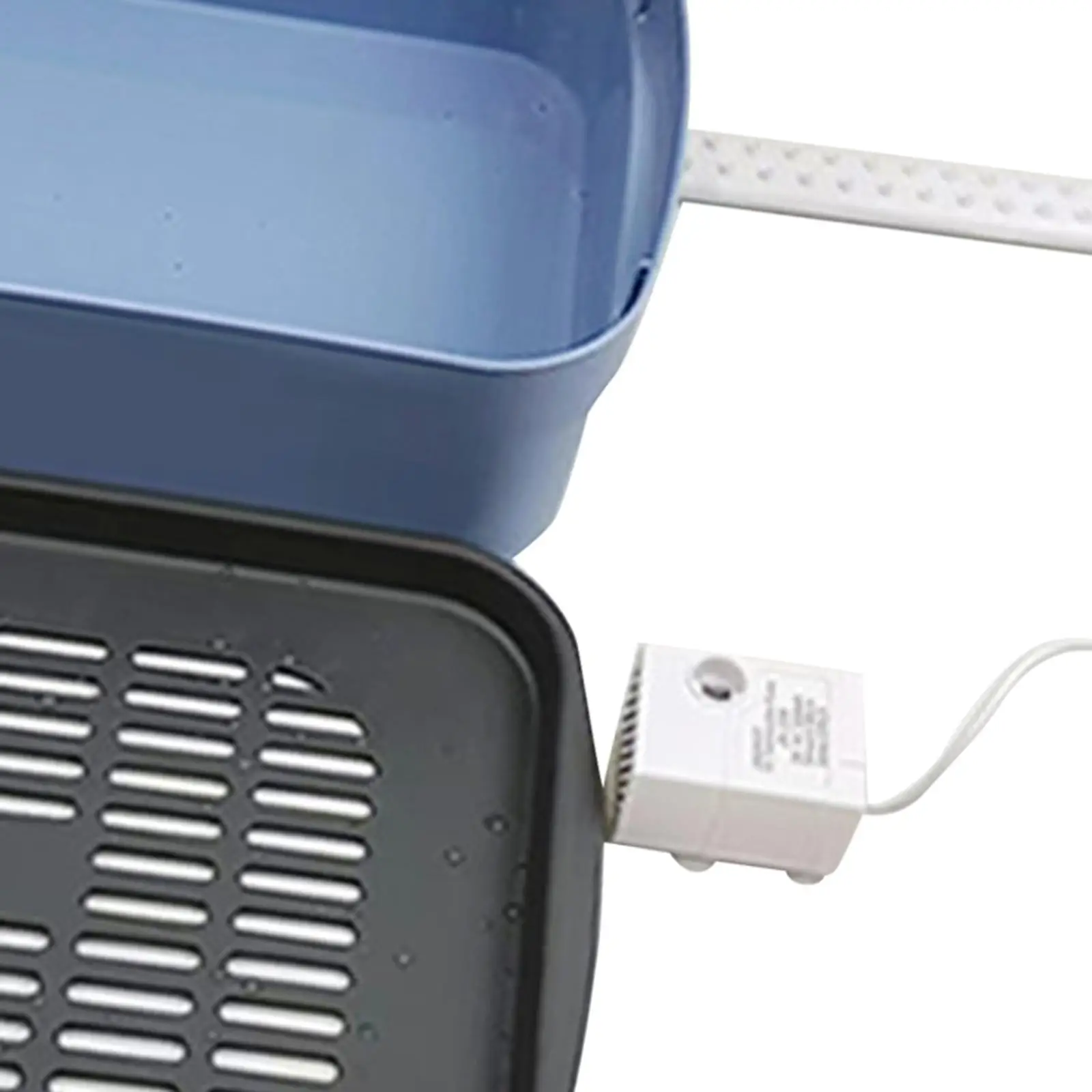 Automatic Parrot Bathtub Electric Bird Bath Box with 26 Hole Spray USB 5V Pump Detachable Plastic Basin for Indoor Use