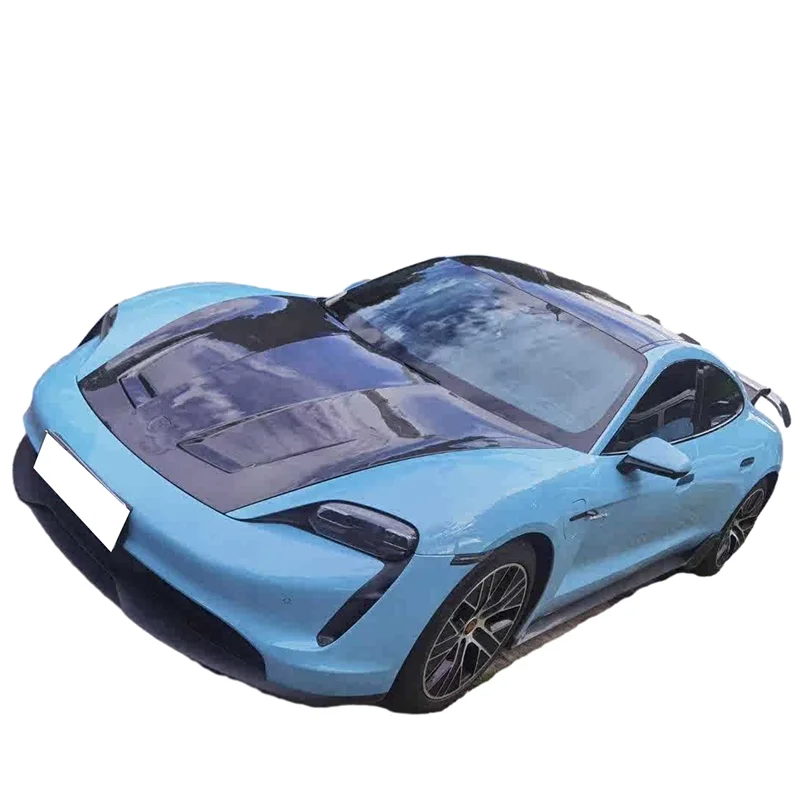 Carbon Fiber Fibre Front Engine Hood Bonnet Vented for Porsche Taycan 2019-2022,100% tested well - Image 4