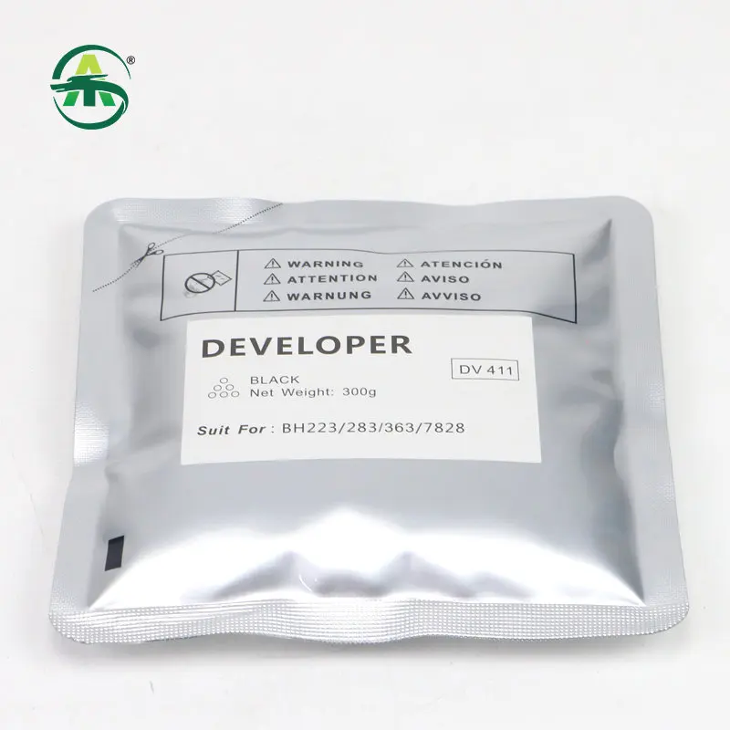 DV411 Copier Developer  Compatible for Minolta Bizhub BH223 283 7828 363 423 223  Black 300g/bag 1PC