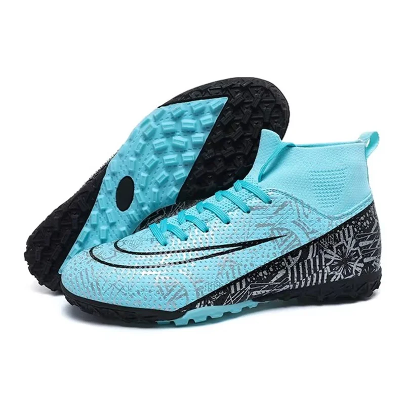 New Soccer Shoes Studded Men Football Boots Society Training Futsal Soccer Cleats Non Slip Kids Football Shoes Man Sneakers