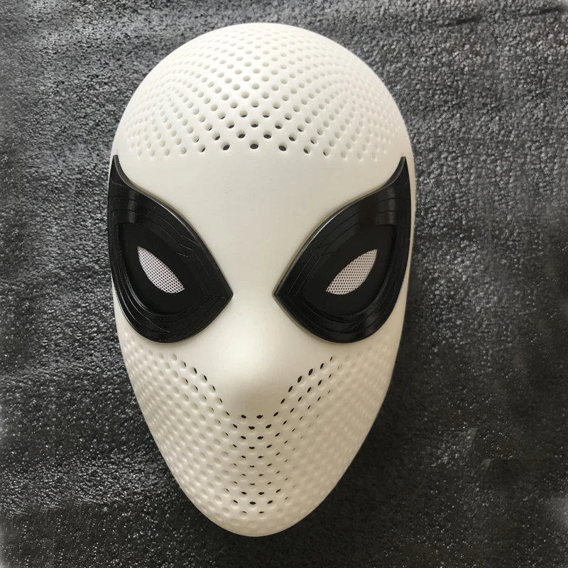 Máscara de plástico de superhéroe Spider Boy Peter Parker, Material de resina de impresión 3D, tamaño personalizado, accesorios de equipo de Halloween