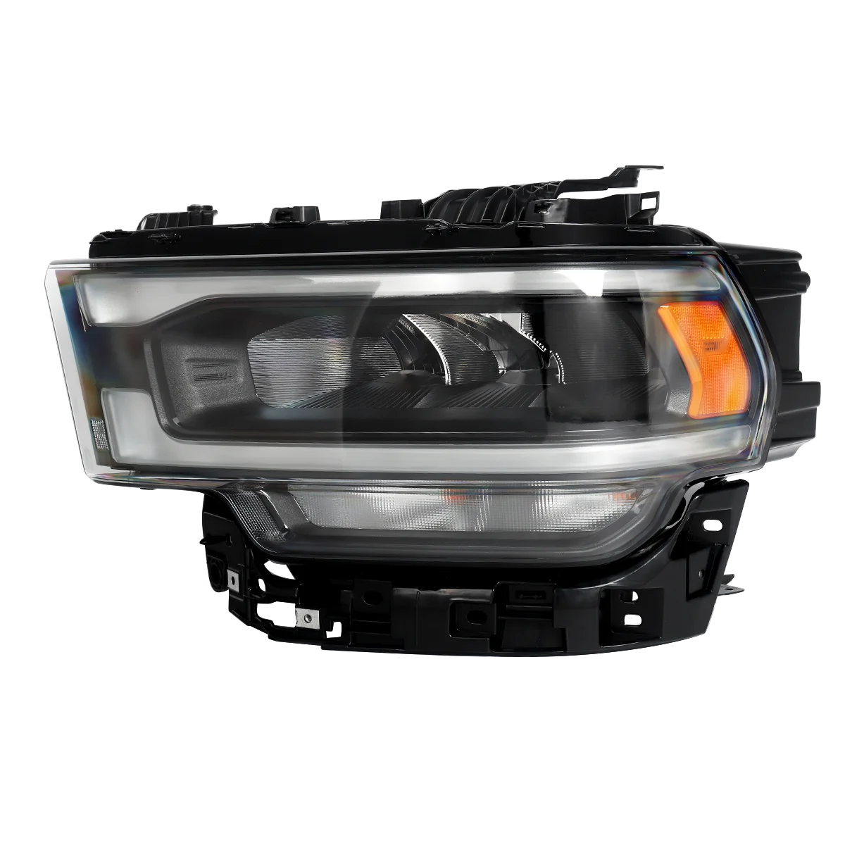 أضواء السيارة ل Ram 2500 3500 الحافة السوداء LED مع DRL المصباح سائق والركاب 2019 2020 2021 2022 2023 2024 كشافات