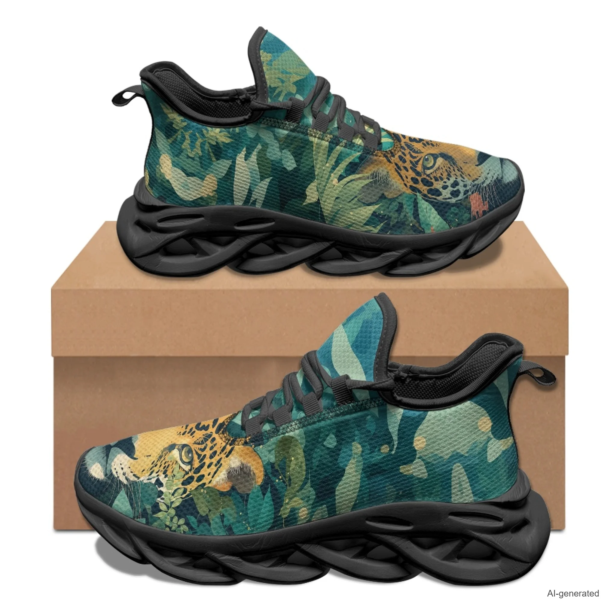 XIXIRIMIDO Max Soul Shoes Cool Leopard Running Shoes for Men Lightweight Breathable Mesh Casual Fashion Women Snakers 35-48