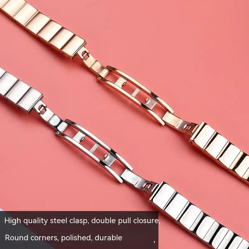 For Swarovski Women's Concave Stainless Steel Strap Devil's Eye series 5376839 5376812/5376830/842 Watch Chain 10mm Bracelet