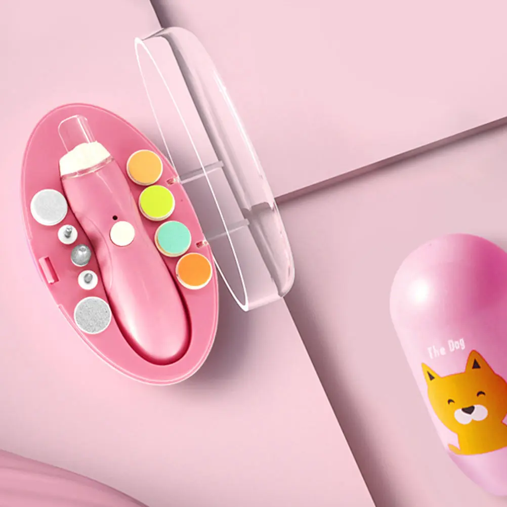 

Electric Nail Grinder Compact USB Powered Children Manicure Tool Kit Kids Trimmer Polishing File Practical Design