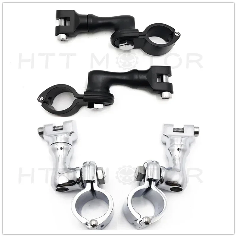 

Motorcycle Foot Peg Mounts for Harley Davidsion 1.5" Engine Guard Highway Pegs Footpeg Triumph Bobber/Chopper/Cafe racer/ATV