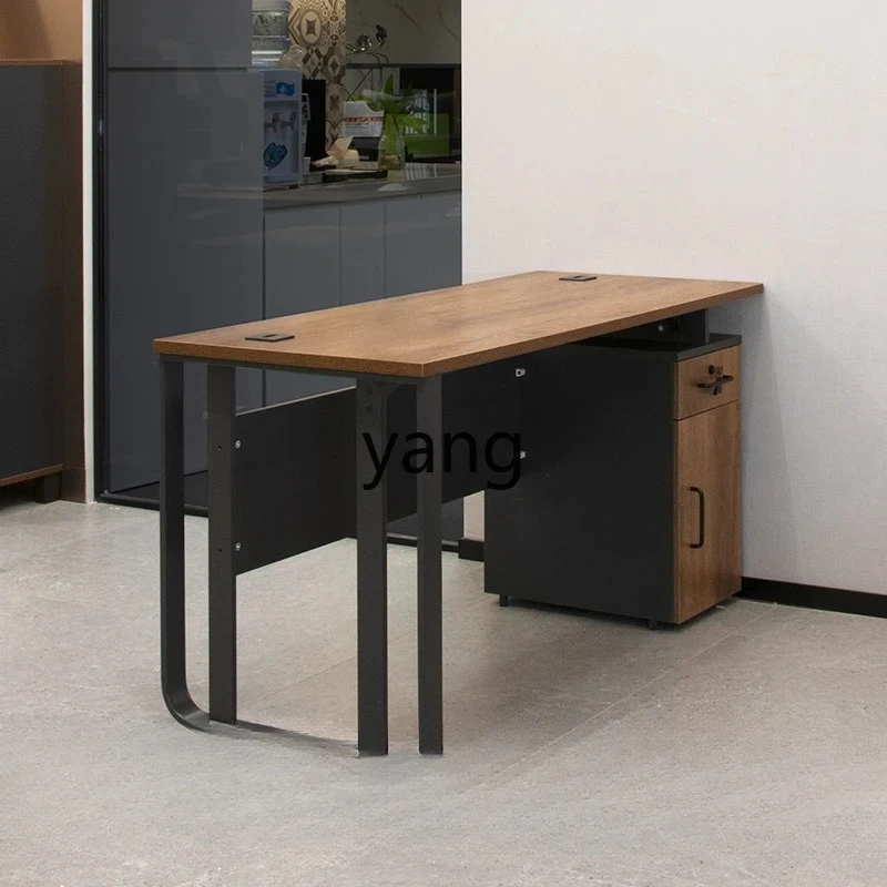 lmm1 single-seat computer desk office desk and chair combination furniture