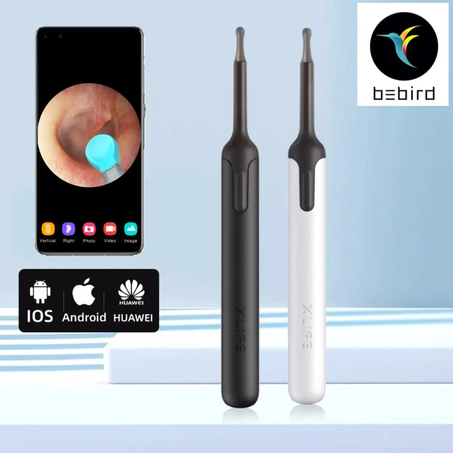 Bebird Xlife X0 Ear Cleaner Wax Remover Tool Smart Visual Stick Otoscope 1080P HD Earpick Endoscope Earring Personal Health Care