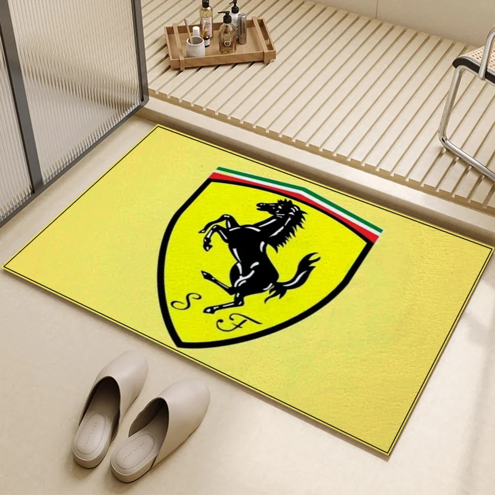 Ferraris Door Mat Entrance Outdoor Mat for Hallway on the Floor Things to the Room Decoration Items Goods for Home Accsessories