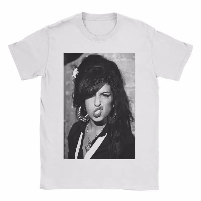 

Футболка Amy Winehouse Legardary So Cool, белая, полный размер для фанатов