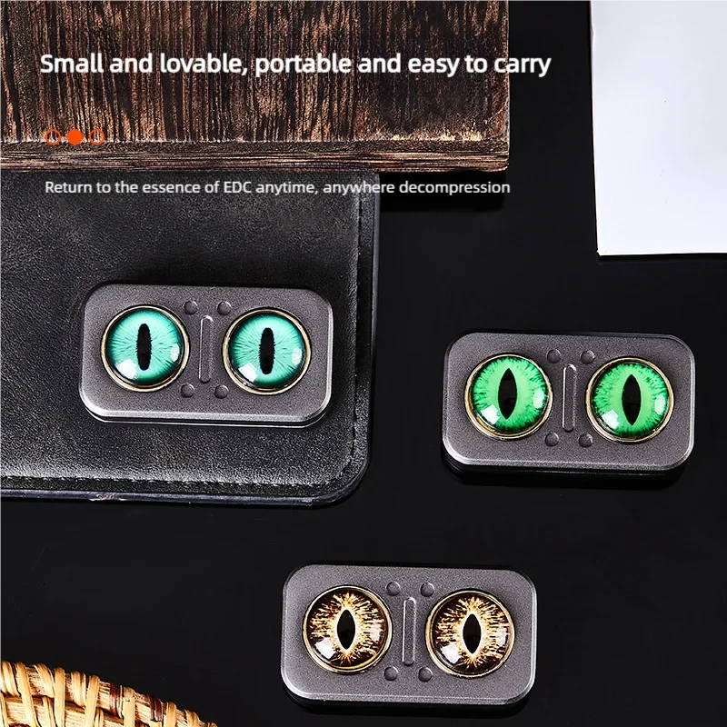 EDC métal hibou Fidget Spinner curseur en alliage de Zinc doigt gyroscope soulagement du Stress main Spinners jouet rotatif Antistress Fidgeting jouets