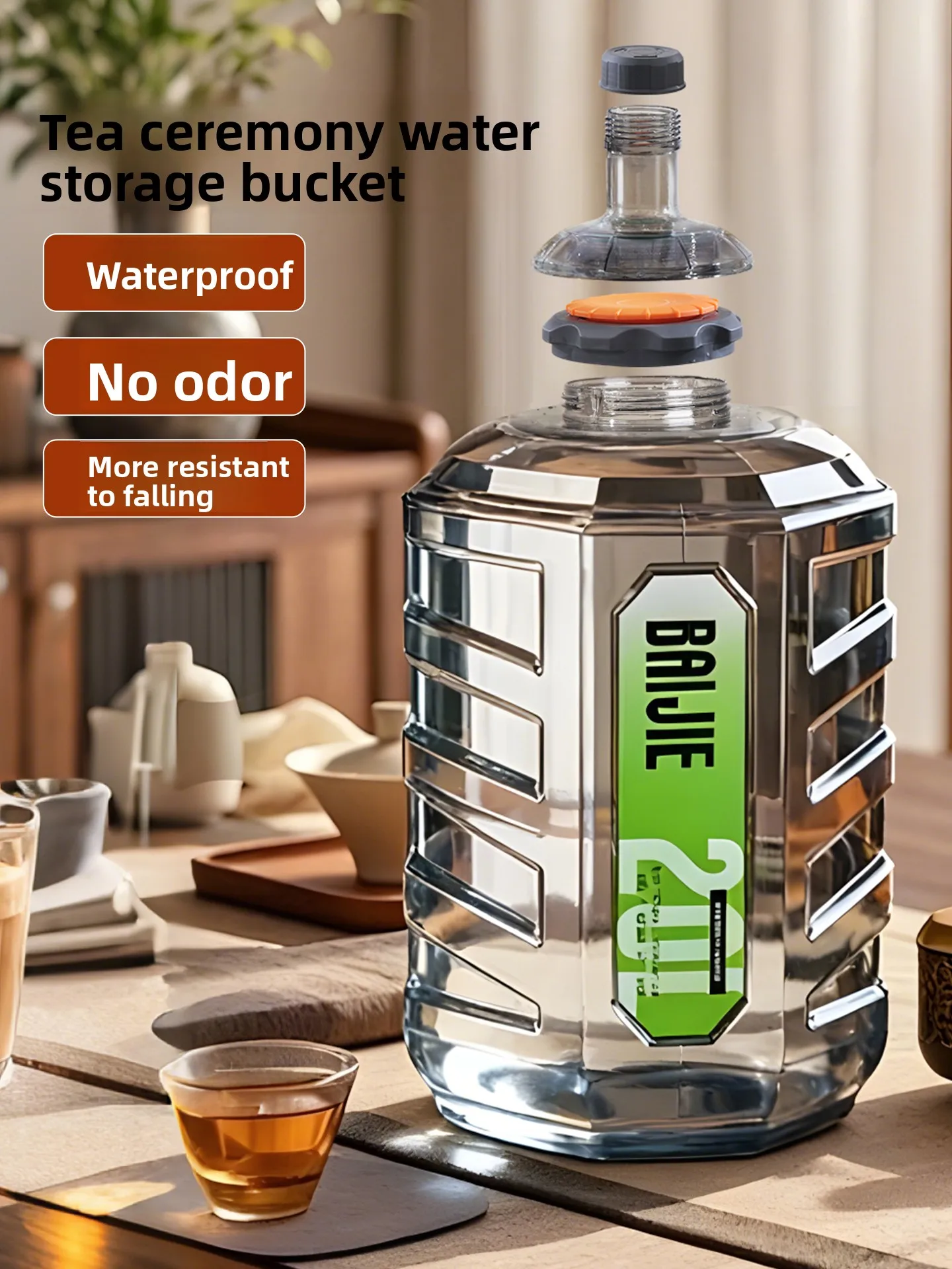 

Food ade Pure Water Buet Emp Buet Portable Outdoor Cam Mineral Water Buet Detachable Kitchen Utensils