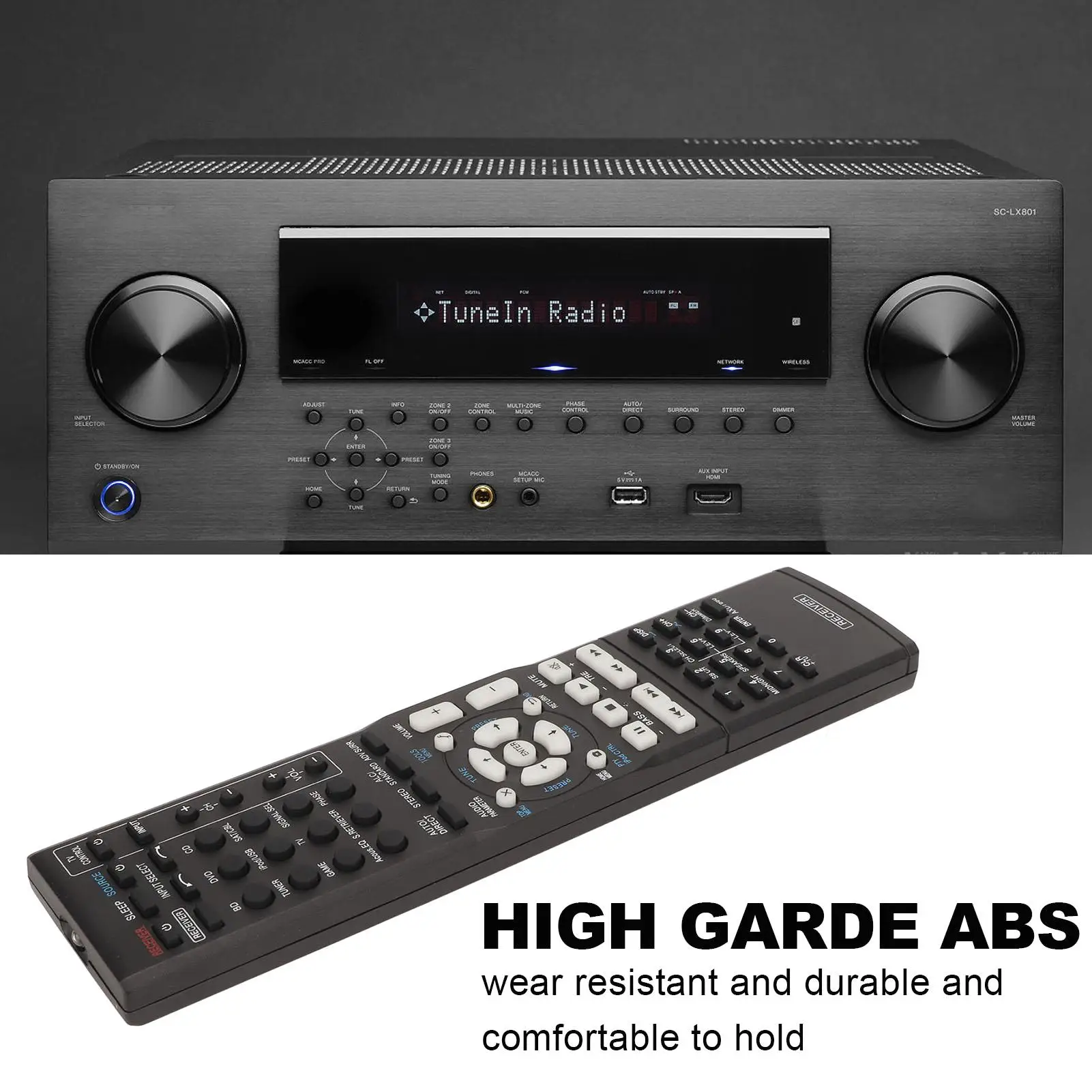 AXD7660 AV Receiver Remote Control for pioneer Vsx 522K Replacement Home Theater Sound Receiver Remote