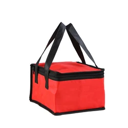 Insulated Thermal Cooler Bag Cool Lunch Foods Drink Boxes Drink Storage Big Square Chilled Bags Zip Picnic Tin Foil Food Bags