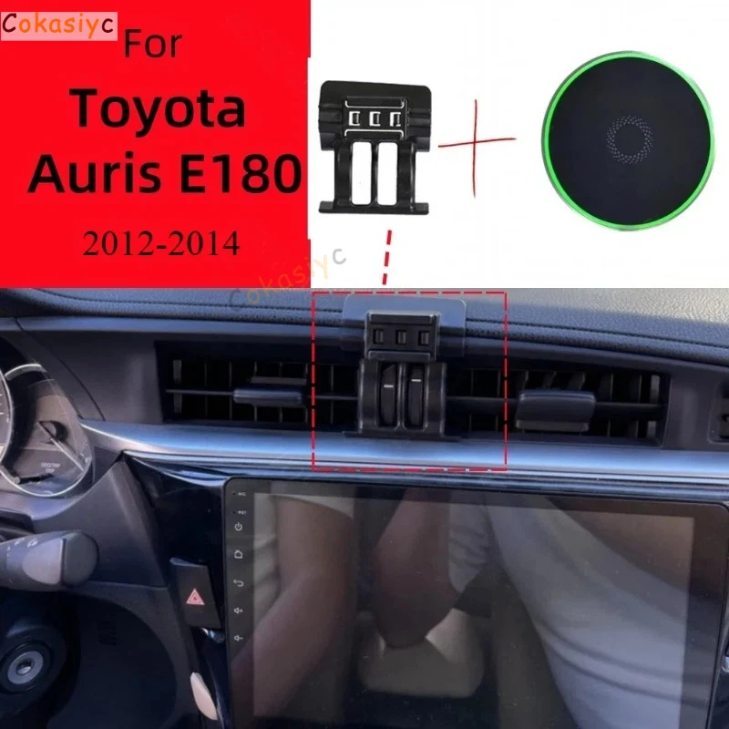 Suporte Magnético para Telefone para Toyota Auris E180 2012 2013 2014, Base Especial para Carregamento Sem Fio MagSafe, Acessórios para Carros