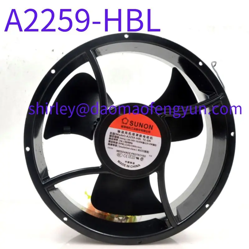 

Brand New A2259-HBL TC.GN AC220V 25489 axial flow cooling fan fan exhaust fan