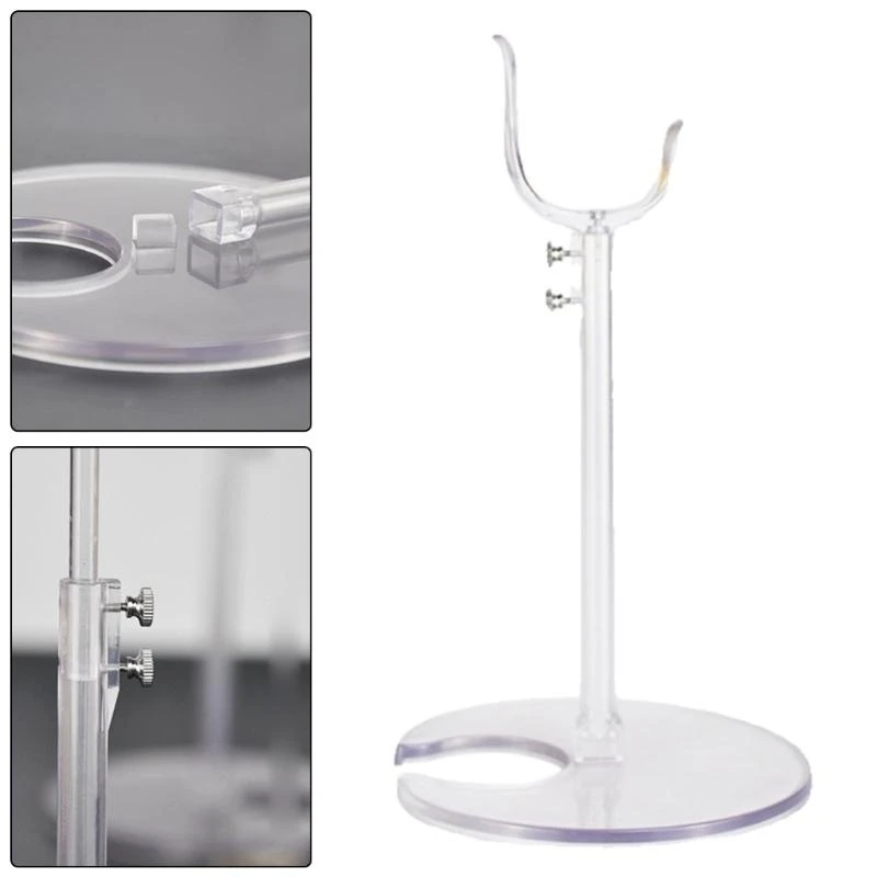 

Регулируемая невидимая подставка для куклы для показа, простая сборка из АБС-пластика, универсальная для большинства фигурок