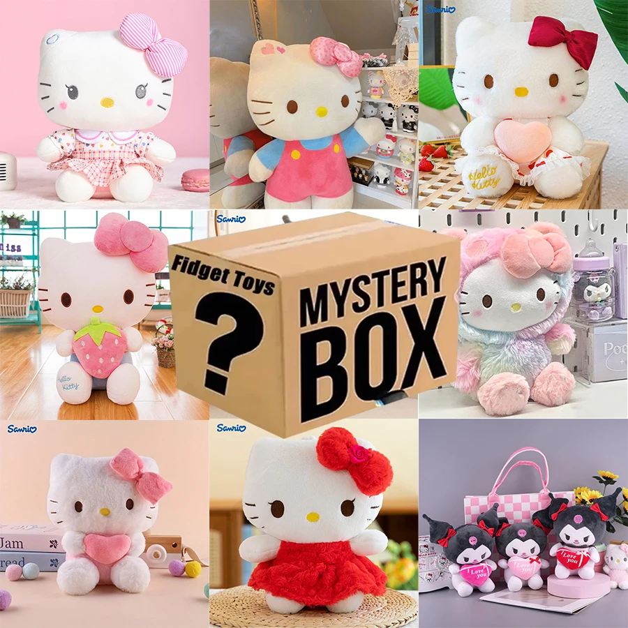 

Подарочная коробка-сюрприз Sanrio Hello Kitty: плюшевая кукла Love, 10-40 см, коллекционное издание, милая плюшевая игрушка для вечеринок и Дня святого Валентина