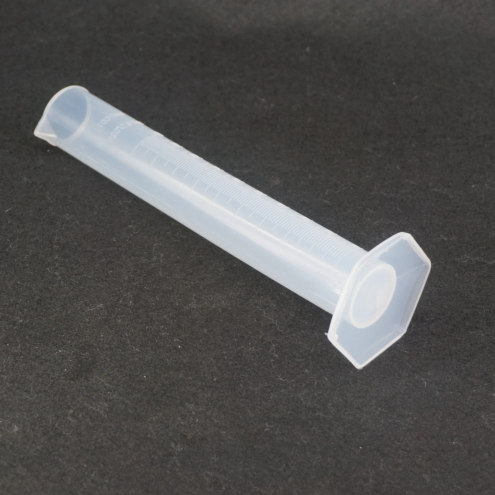 10ml 25ml 50ml 100ml 250-1000ml White/Blue Scale Line Graduated Lab Plastic PP Liquid Mearsuring Cylinder With Spout Teaching