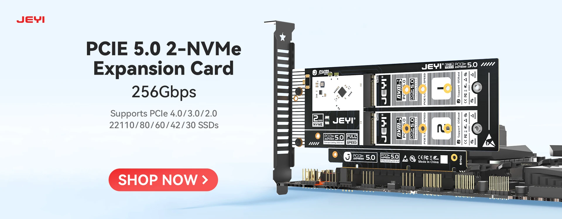 JEYI M.2 2280 SSD-Kühlkörper für PC/PS5 M.2 NVMe SSD/M.2 SATA SSD Kühler M.2 Kühlkörper aus Aluminium für Maximale Kühlung – Detail 2