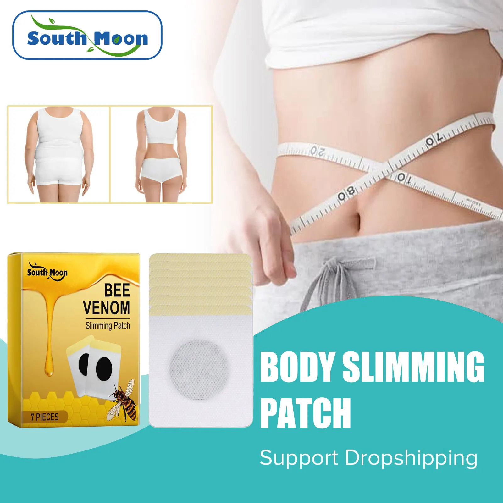 Detox Abdominal Navel Sticker Belly Slimming Anti Cellulite Firming Tummy Improve Stomach Remove Toxins Waist Sculpting Patch