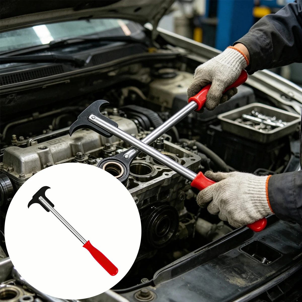 Automobile | -f- |   Ersatzteile und Zubehör für Kfz-Mechaniker: Spezialwerkzeug für Reparaturwerkstätten – Abzieher für Öldichtungen von Fahrzeugen