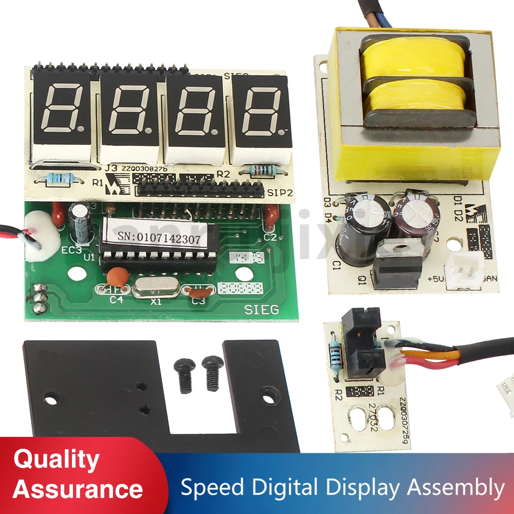 

Spindle Speed Digital Display Speed Grating Readout for SIEG C3&JET BD-7 Mini Lathe spares