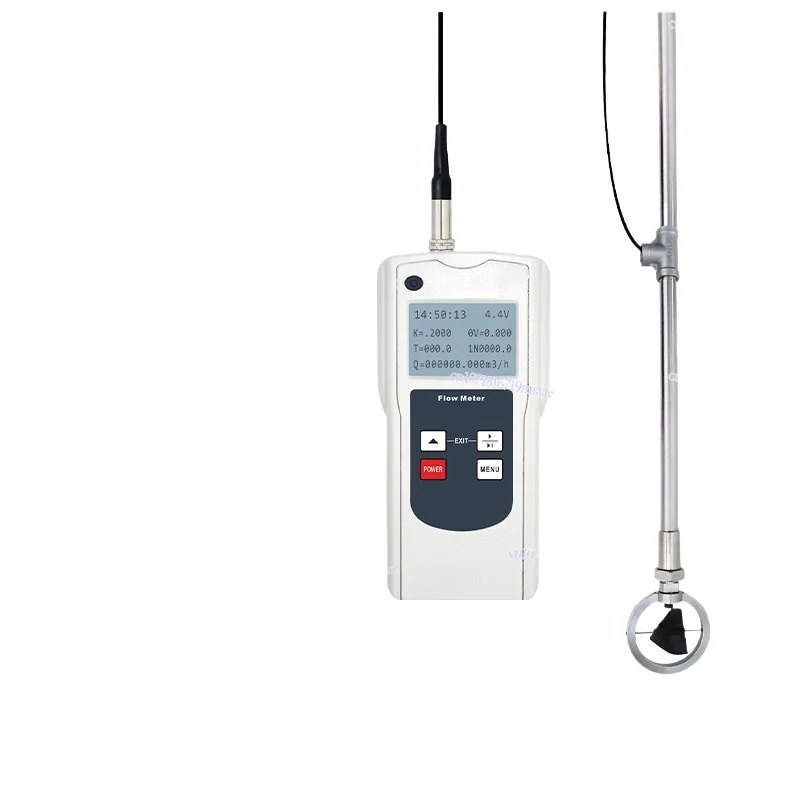 Water Flow Meter Detects Open Channel Flow Rate and Flow Measurement Is Simple and Portable