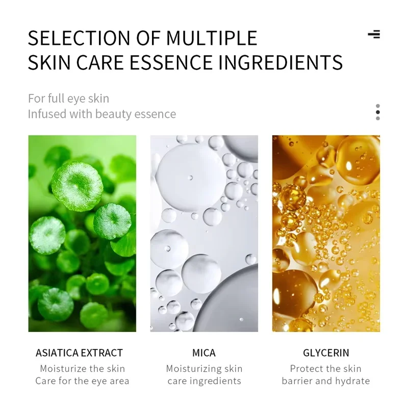 Retinol-Augenmasken, straffende Tränensäcke, Anti-Augenringe, Entfernung feiner Linien, feuchtigkeitsspendende Anti-Falten-Hautpflege-Augenklappen