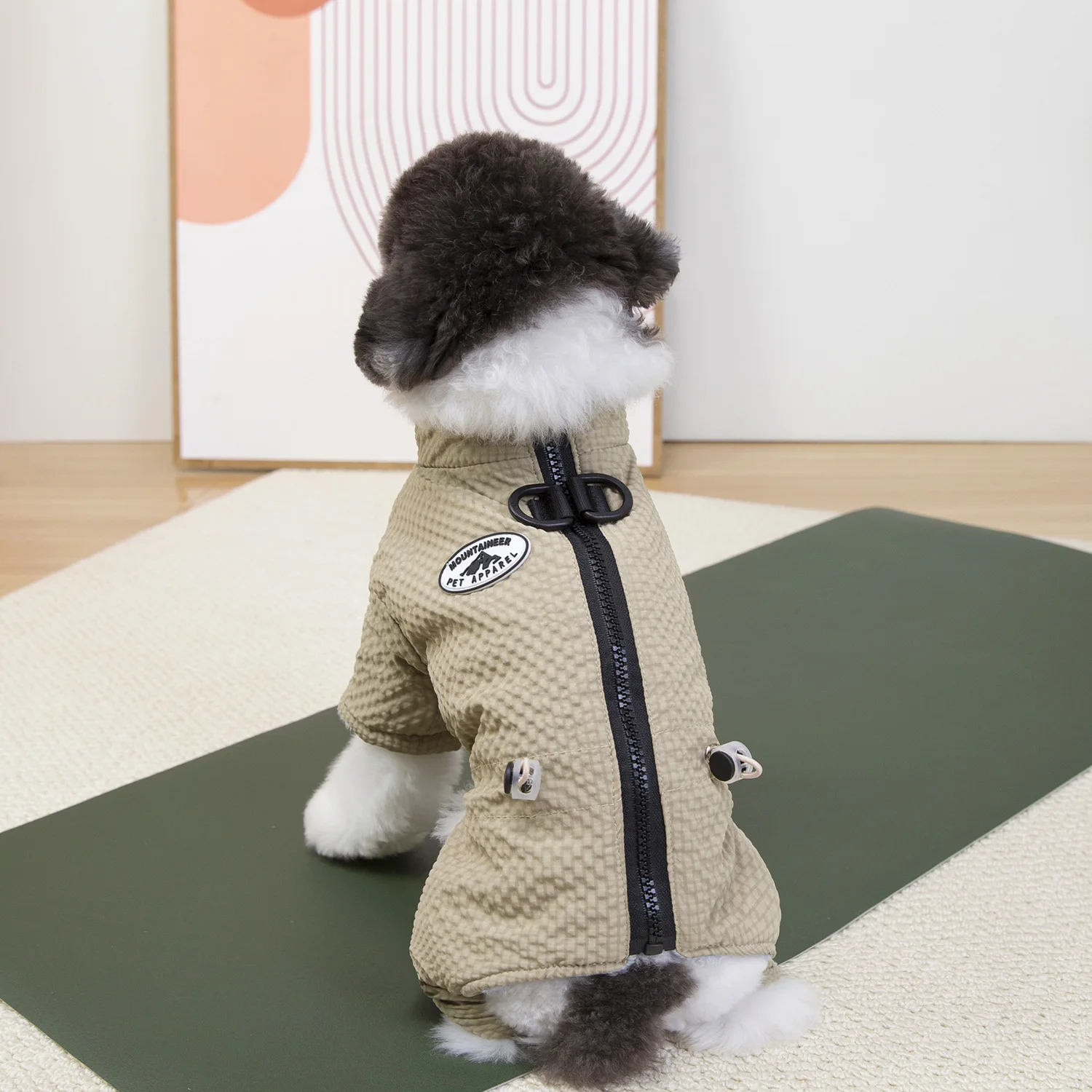ペット犬服 ペット四足用綿入れ服 ペット服 秋冬用厚手新作2 - Winter Clothing For Dogs のレビューと価格