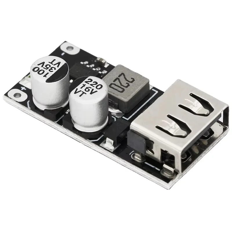 5pcs DC Step Down Module 12V 24V to QC3.0 Fast Charger Single USB for iPhone Huawei FCP Android Phone